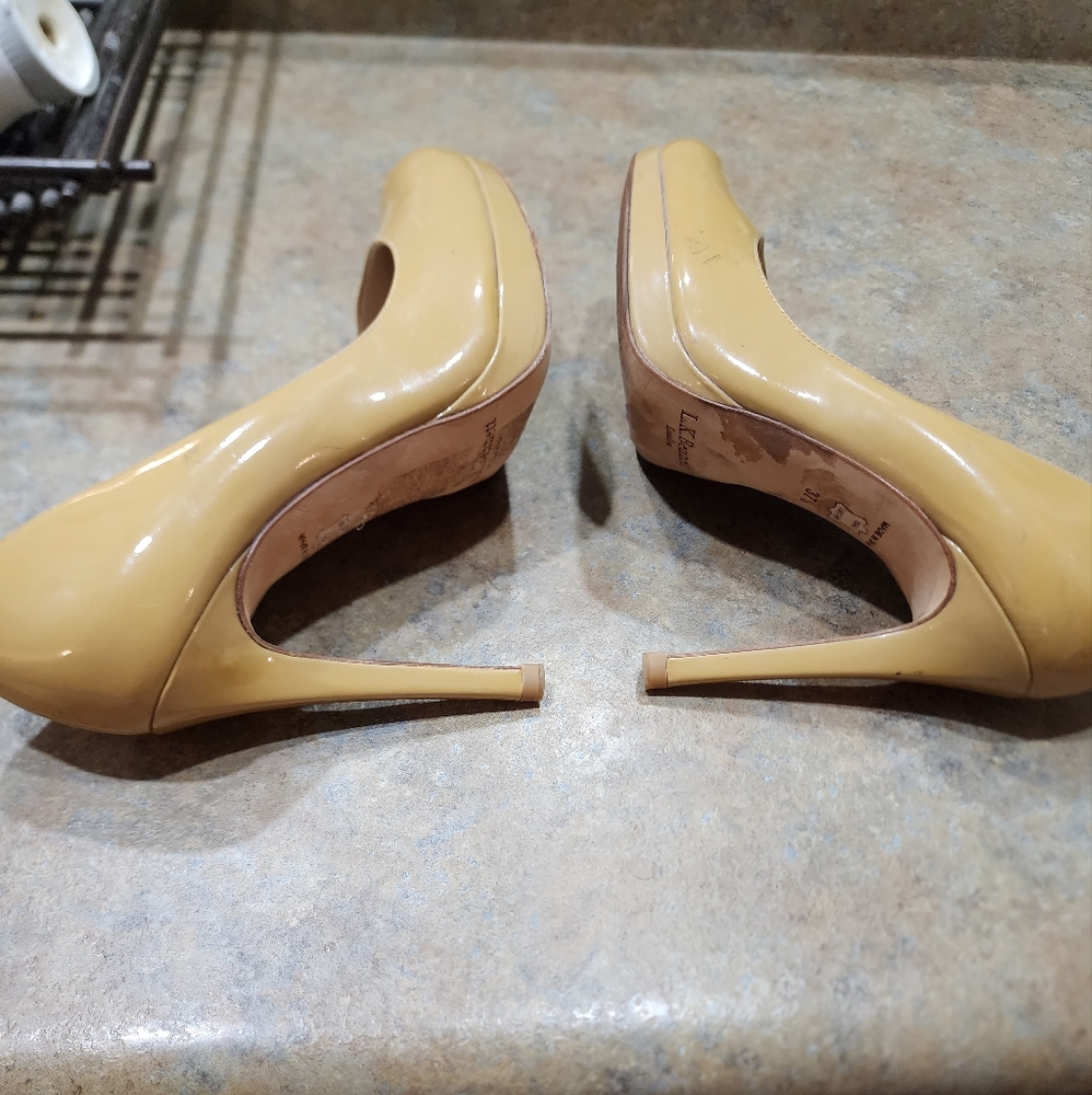 LK Bennett Pumps 37.5 Tan Leather